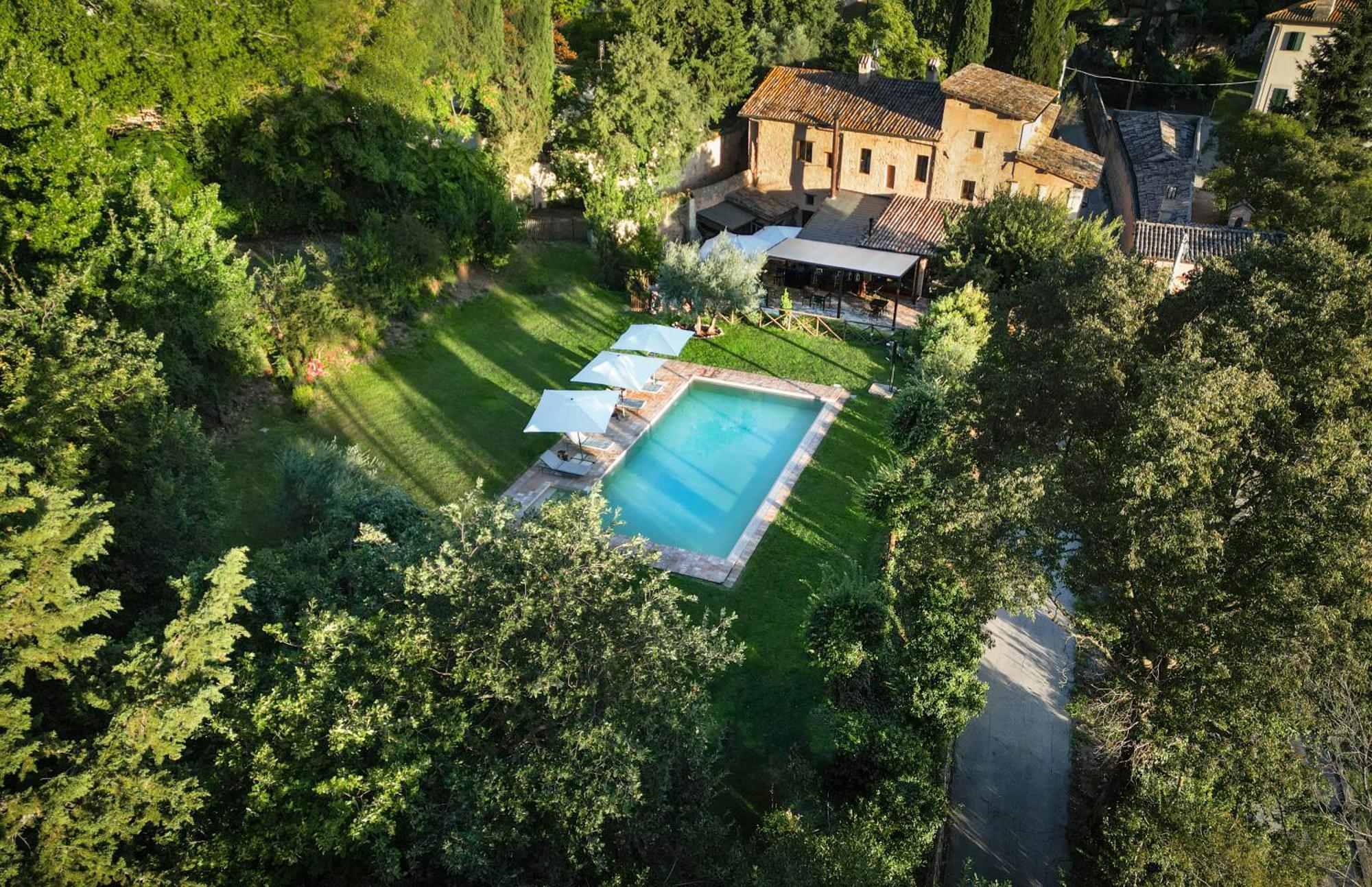 Vila La Maesta Antica Dimora Di Campagna Foligno Exteriér fotografie